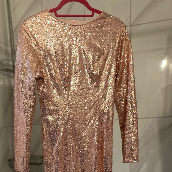 Ever-Pretty Women's Long Sleeve Sequin Maxi Dress – Size 6 - Picture 2 of 13